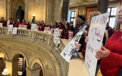 Nurses Rally at Capitol for Bill Intended to Give Greater Voice on Staffing